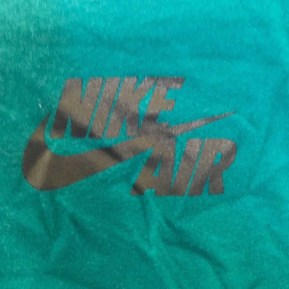 Nike Blue and Orange Long Sleeve Tee - Picture 4 of 5